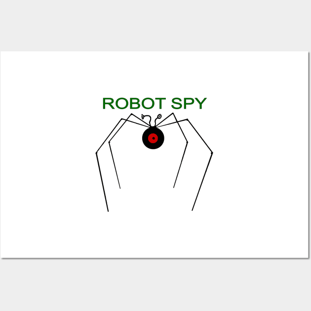 The Robot Spy from Jonny Quest Wall Art by drquest